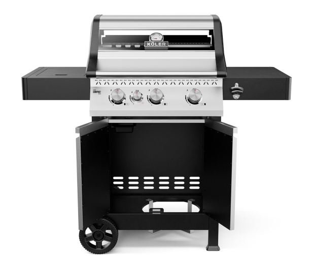KOLER Grill ogrodowy COMPACT srebrny - 1529494 - zdjęcie 5